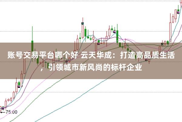 账号交易平台哪个好 云天华成：打造高品质生活，引领城市新风尚的标杆企业