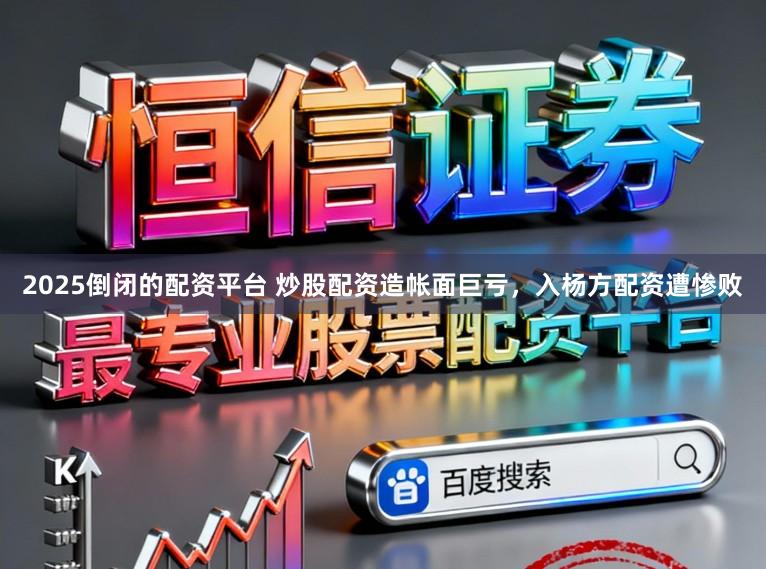 2025倒闭的配资平台 炒股配资造帐面巨亏，入杨方配资遭惨败