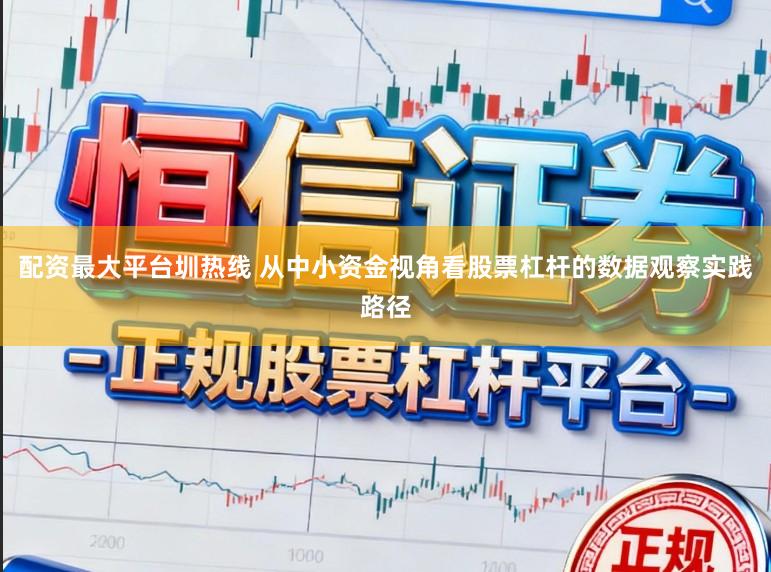 配资最大平台圳热线 从中小资金视角看股票杠杆的数据观察实践路径