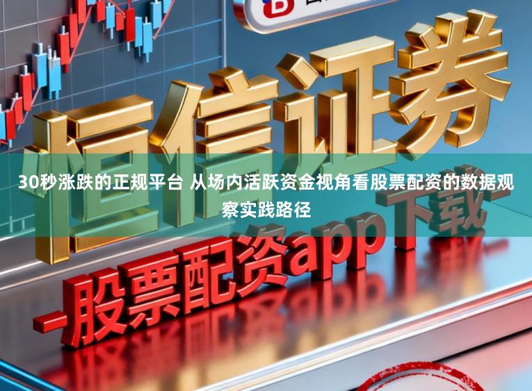 30秒涨跌的正规平台 从场内活跃资金视角看股票配资的数据观察实践路径